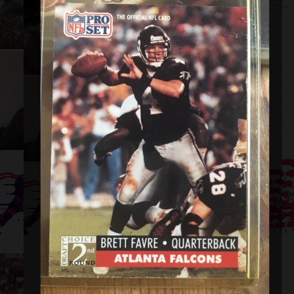 Brett Favre ROOKIE card